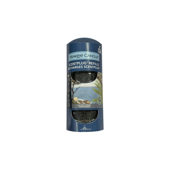 Yankee Candle Bayside Cedar Scent Plug Refill - Twin Pack
